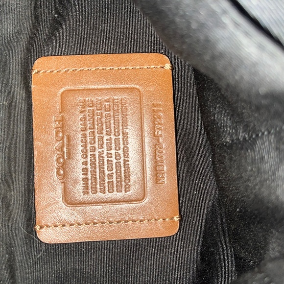 Coach f72311 leather backpack - Picture 1 of 3